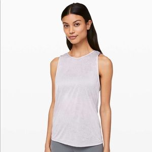 Lululemon Soul Stride Tank in Iced Iris